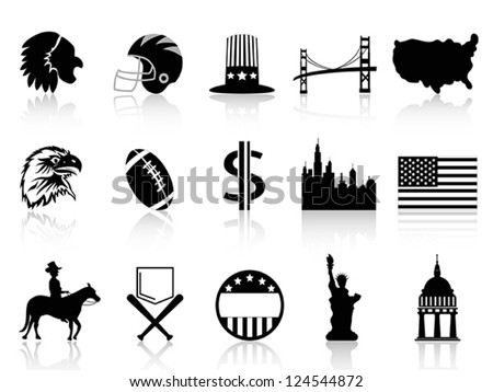 American symbol icons