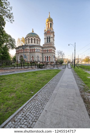 Lodz - Orthodox Church dedicated to Saint Alexander Nevsky - Poland