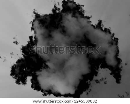A dark & abstract grungy black fog overlay design. 