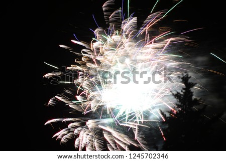 Fireworks on the Costa Blanca, Spain