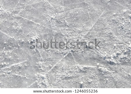 Ice frozen texture