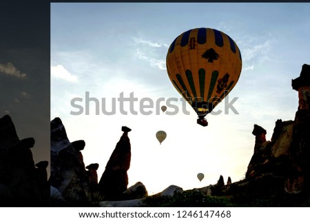 balloons at sunrise to Cappadocia turkey