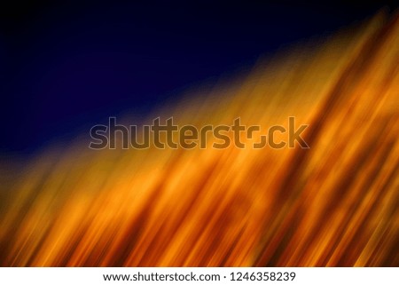 Abstract golden blurred light 