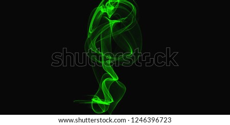 Abstract Smoke Stock Image