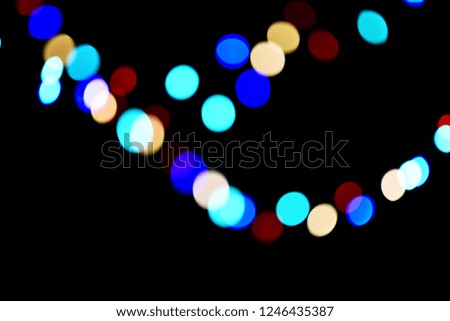 beautiful Background bokeh of colorful lights for use as illustrations in art and design. in thailand