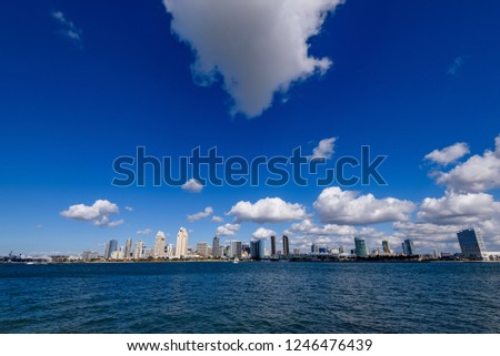 San Diego Skyline at daytime