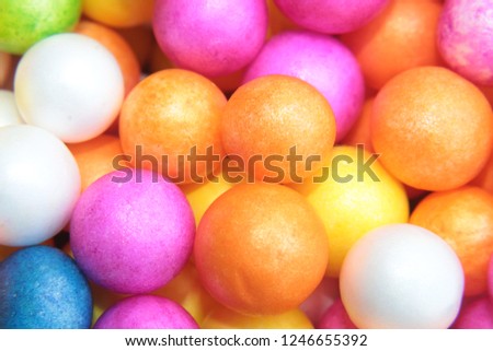 Styrofoam Balls, Wedding Decorative Polystyrene Spheres bubbles, Abstract spheres with colors