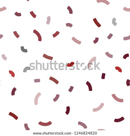 Dark Red vector seamless template with bent lines. A completely new color illustration in marble style. Textured wave pattern for backgrounds.