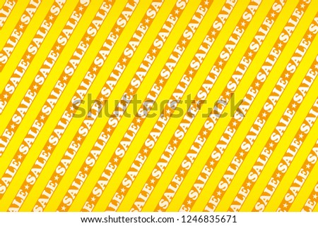 Sales promotion, striped background material, material for advertisement publicity