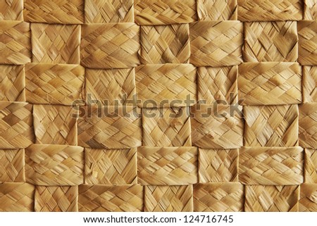 Texture of straw