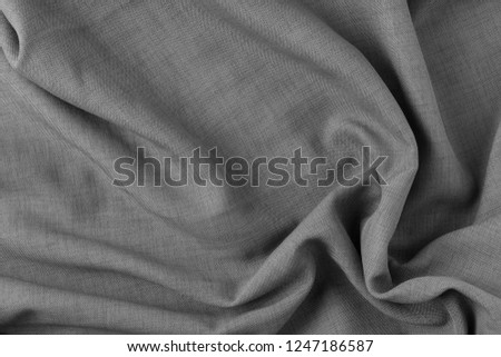 Gray cloth texture background