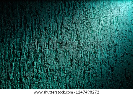 Turquoise gradient background and white glow