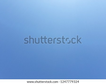 cloudless blue sky background