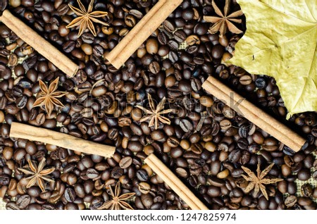 autumn coffee beans