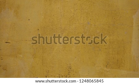 Yellow texture background. old wall.
