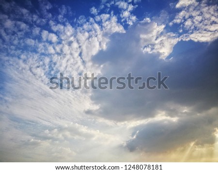 nimbostratus cloud background Royalty-Free Stock Photo #1248078181