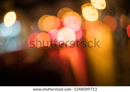 The ligths of the city 