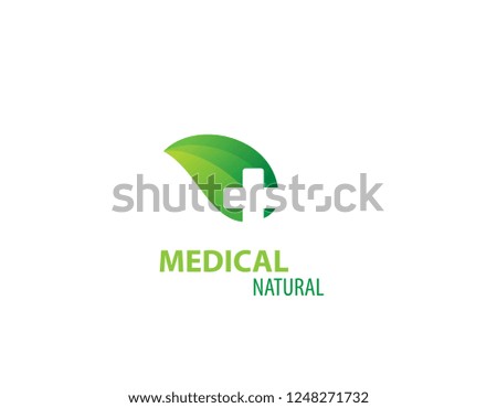 Herbal Medicine Medical design logo