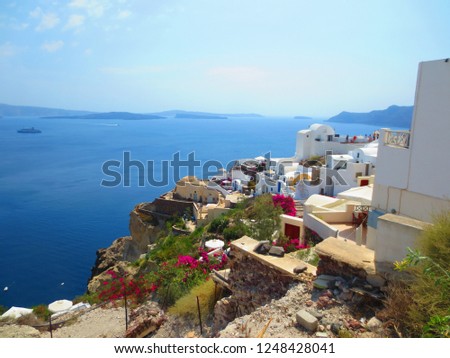 Oia Town, Santorini Island, Greece
