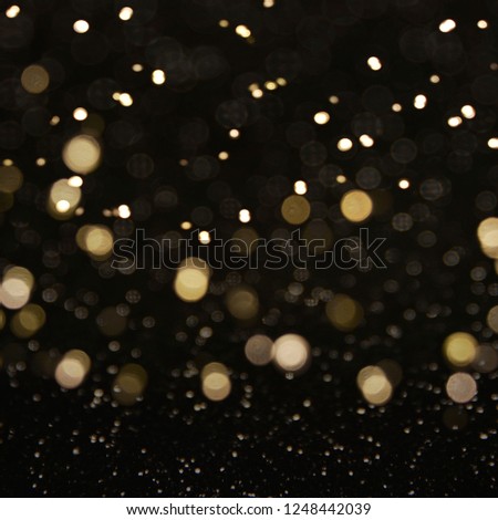 Abstract bokeh background, Christmas and New Year holidays background with light.