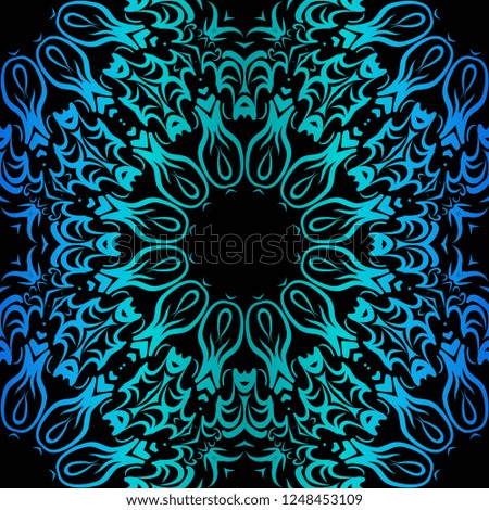 Vector Illustration. Pattern With Floral Seamless Ornament. Design For Print Fabric, Fashion