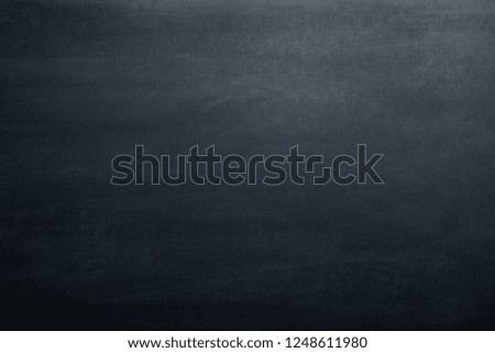 Black chalk board, blank for text or background for a school theme.