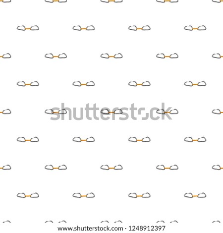 Carabine in bunch pattern seamless vector repeat for any web design
