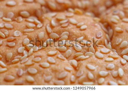 sesame bread seeds texture energy