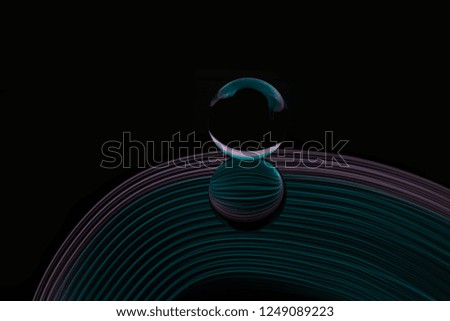 Light painting background
