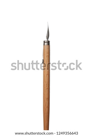 ink pen isolated on white background