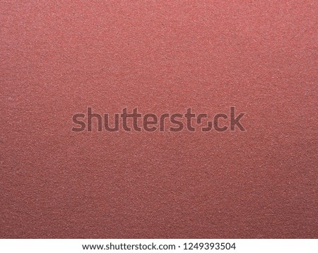 Red sandpaper texture
