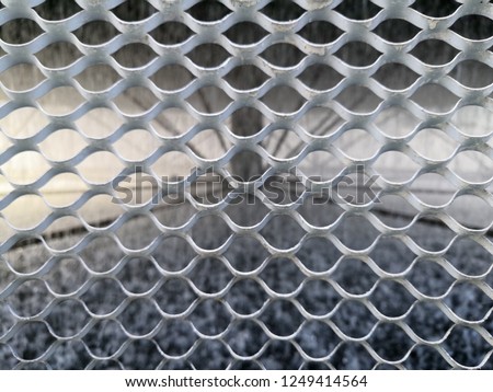 Wire mesh marble seamless in cooling towers background