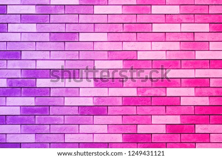 Texture of a brick wall. Elegant wallpaper design for web or graphic art projects. Abstract background for business cards and covers.two-color gradient transition