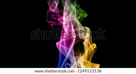 Abstract smoke Effect Stock Image