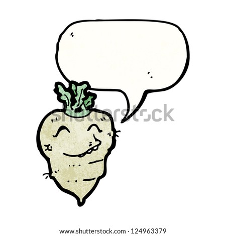 cartoon turnip