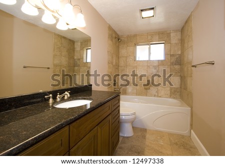 Bathroom in a House - Close up