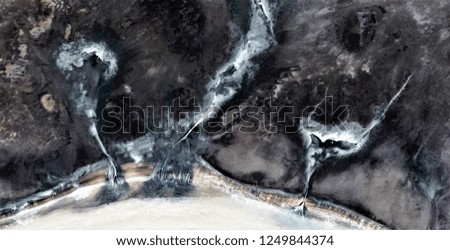 winter storm, tribute to Pollock, abstract photography of the deserts of Africa from the air, aerial view, abstract expressionism, contemporary photographic art, abstract naturalism,