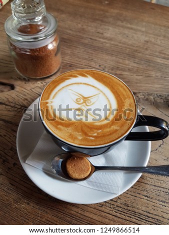 nice coffee art