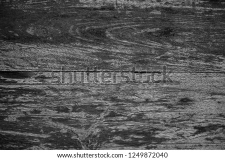 Black and white color wood texture background , wooden copy space