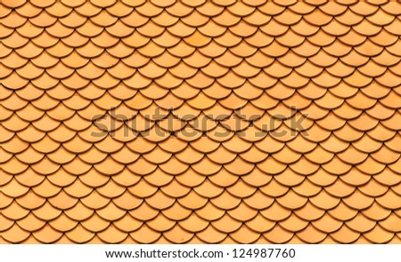 Yellow Tile Pattern, Oriental Style, Seamless Background