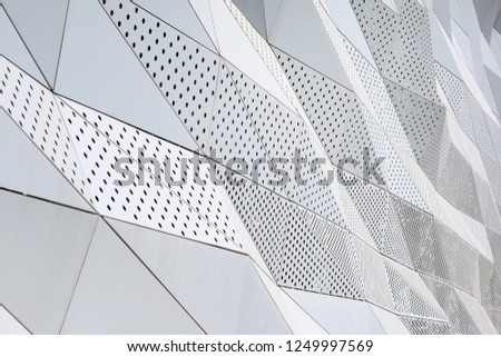 Exterior surface background of build modern