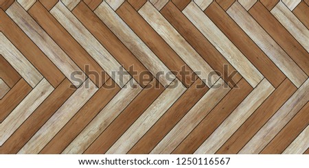 Seamless wood parquet texture (horizontal herringbone light brown)