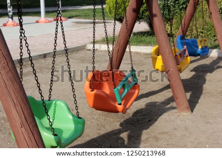 Children's amusement and play park