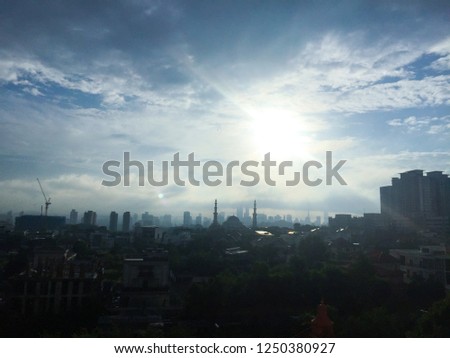 Kuala Lumpur sunrise view/ Kuala Lumpur CityScape