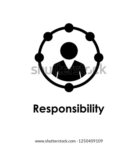 circle, worker, responsibility icon. One of the business collection icons for websites, web design, mobile app Royalty-Free Stock Photo #1250409109