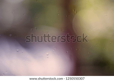 Vector set of realistic water droplets on the transparent background