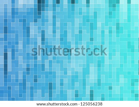 Blue square background