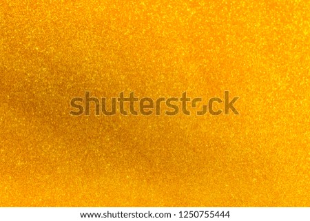 abtract light blur Bokeh for luxury background. Sparkling golden light for Christmas celebrations. Elegant design Glowing shiny gold giltter For greeting cards.