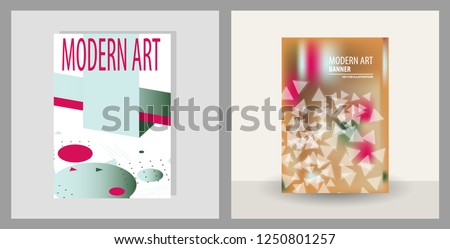 poster flyer pamphlet brochure cover design layout space for photo background, vector illustration template in A4 size