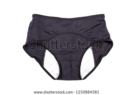 protective menstrual panties Royalty-Free Stock Photo #1250884381